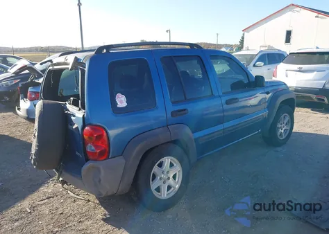 2004 Jeep Liberty Sport из США, поврежденный, VIN 1J4GL48K14W257975
